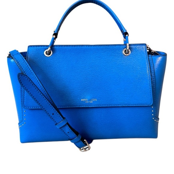 henri bendel Handbags - Henri Bendel Stanton Studded Top Handle Satchel Multiway Bag